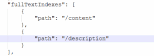 Full Text Index