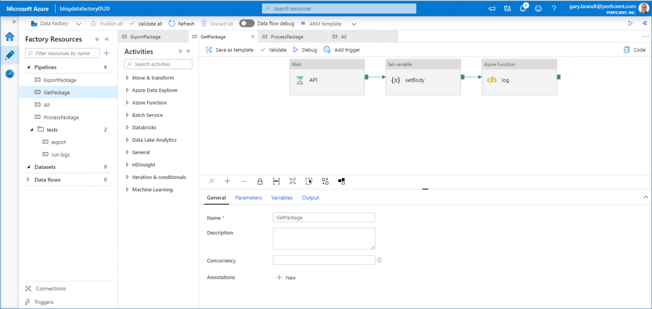 Building Modular Pipelines in Azure Data Factory using JSON data