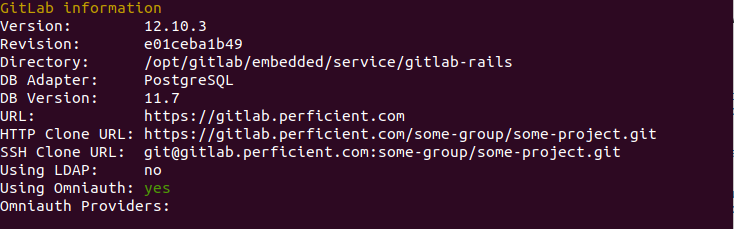 Gitlab Final Terminal