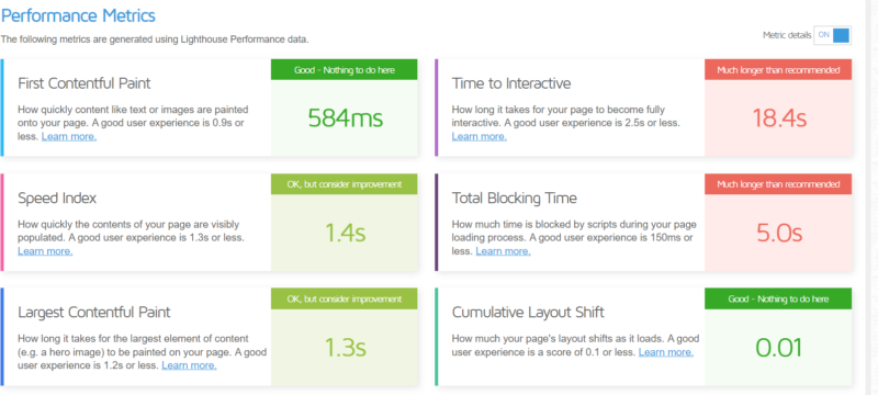 GTmetrix Updates its Algorithm to Use Google's Lighthouse Metrics