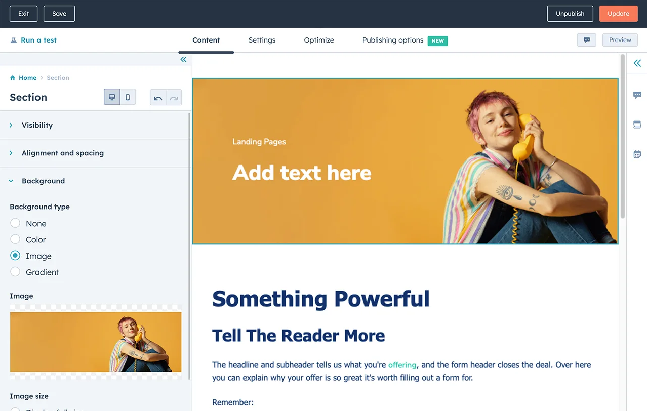 Hubspot Editor