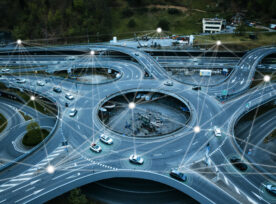 Self Driving Autonomous Cars On Traffic Circle