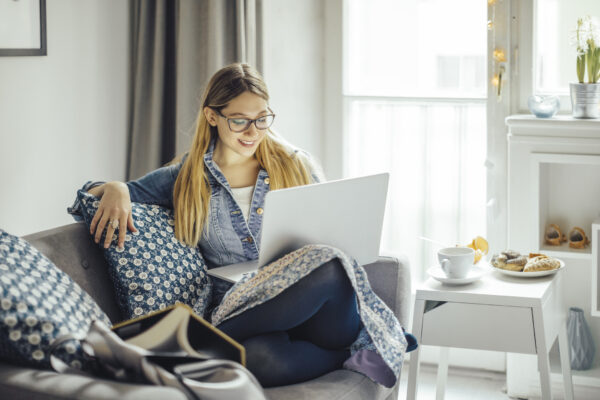 Young Woman At Home