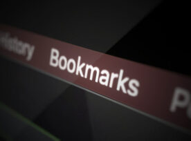 Bookmark tab on a web browser
