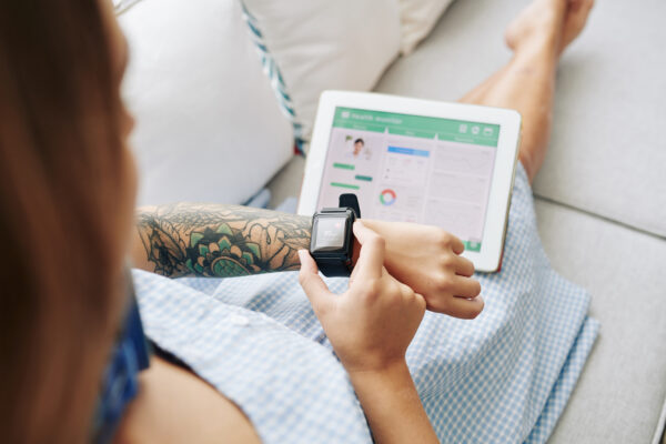 Woman Having Telemedicine Session