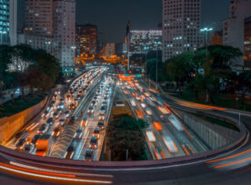 Viaduct In In Sao Paulo Downtown