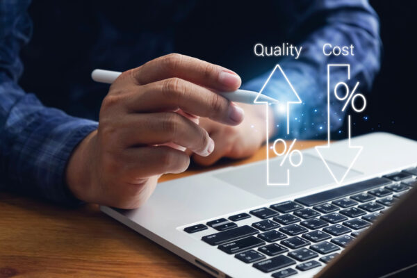 Cost And Quality Control, Control Quality And Cost Optimization For Products Or Services To Improve Customer Satisfaction,enhance Company Performance. Successful Corporate Strategy, Quality Control.