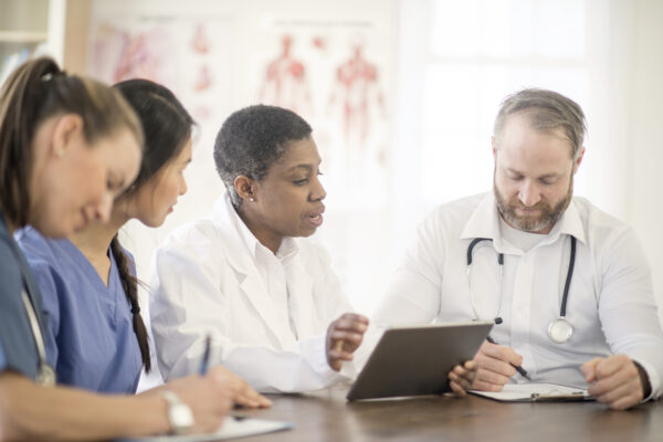 Going Over A Patients Records