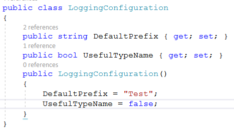 Loggingconfig Class