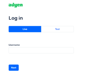 Login