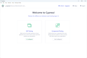 Cypress Main Screen