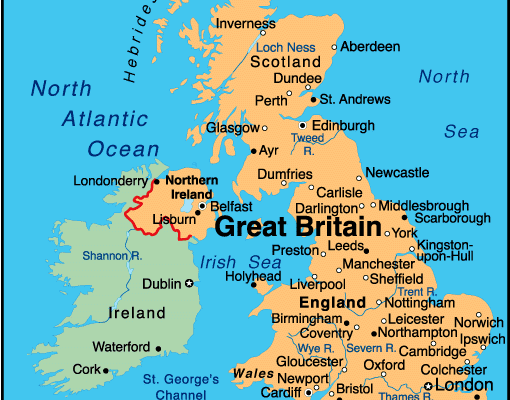 Map Of Uk