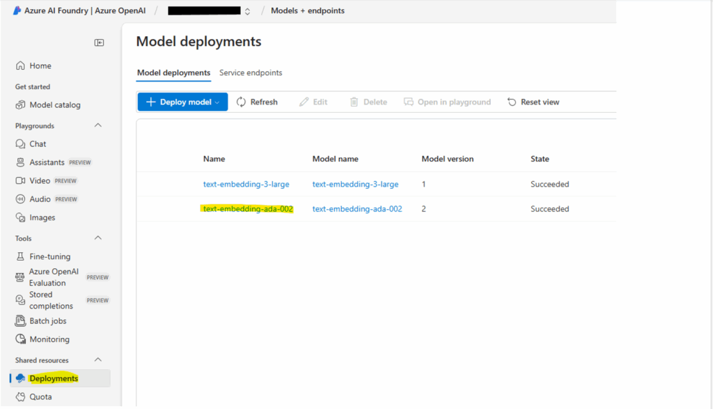Model Deployment