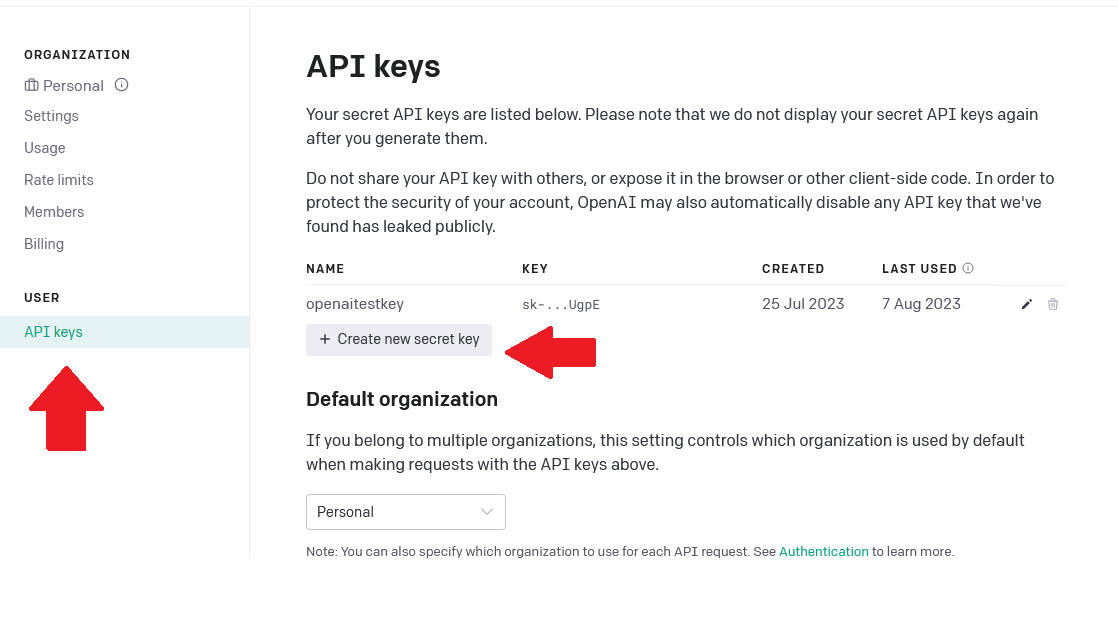 Openai Api Key