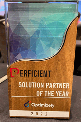 Optimizely Partner Of Year Award