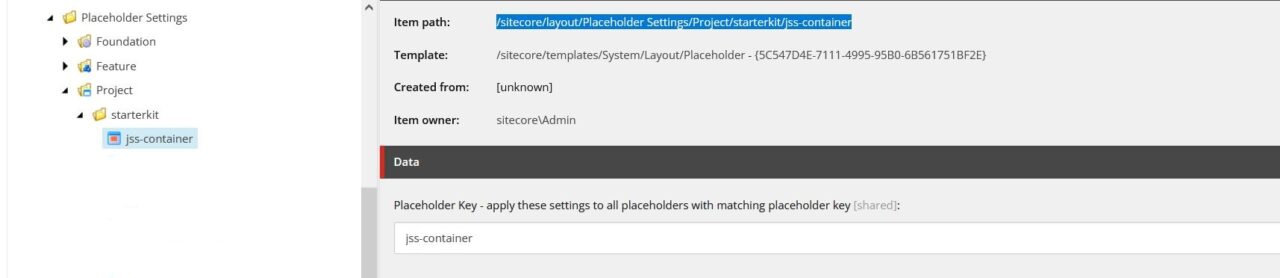 Placeholder In Sitecoe