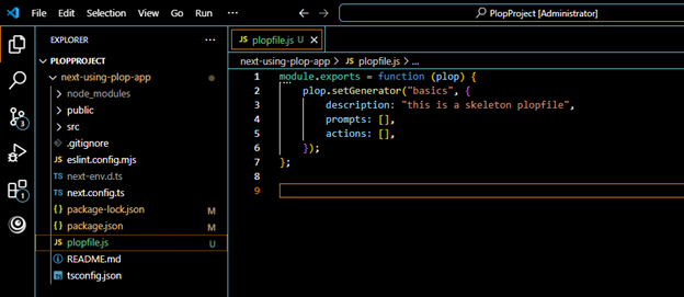 Plopfile Js Config