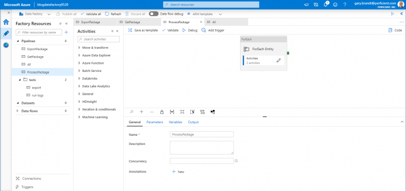 Building Modular Pipelines in Azure Data Factory using JSON data