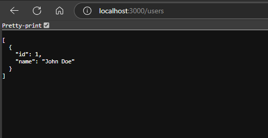 Rest Api User Fastify