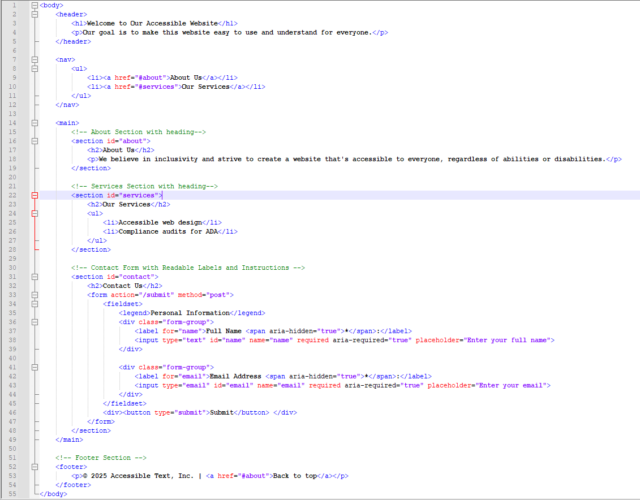 Semantic Code Structure