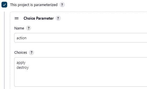 Terraform Parameter