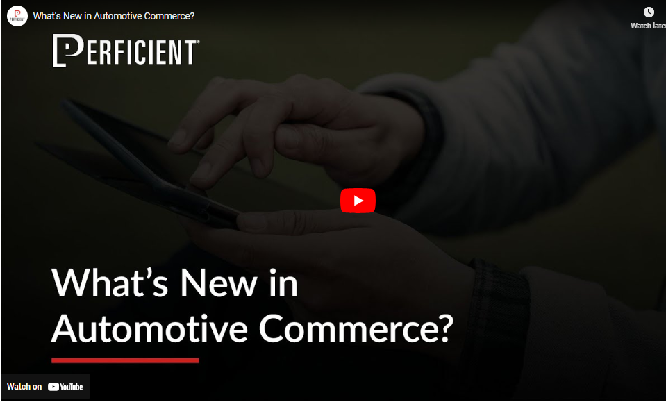 The Road to Revolutionary Automotive Commerce: Discussion with Justin Racine / Blogs / Perficient