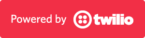 Twilio Badge Red