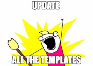 Update All the Templates