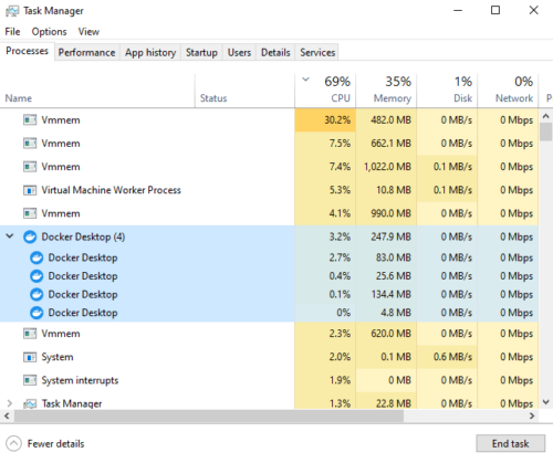 Using Docker - docker-index.exe High CPU and Disk Usage / Blogs ...