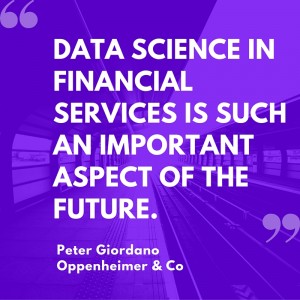 data science in financial services is such an important aspect of the future.
