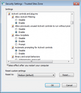 Configure IE 11 To Work With Siebel 8.1
