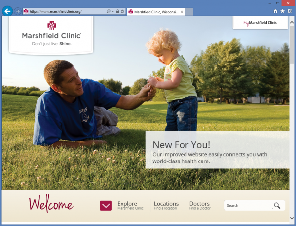 Marshfield-Clinic-Homepage