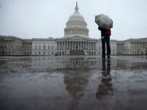 Late Winter Snowstorm Hits Washington DC