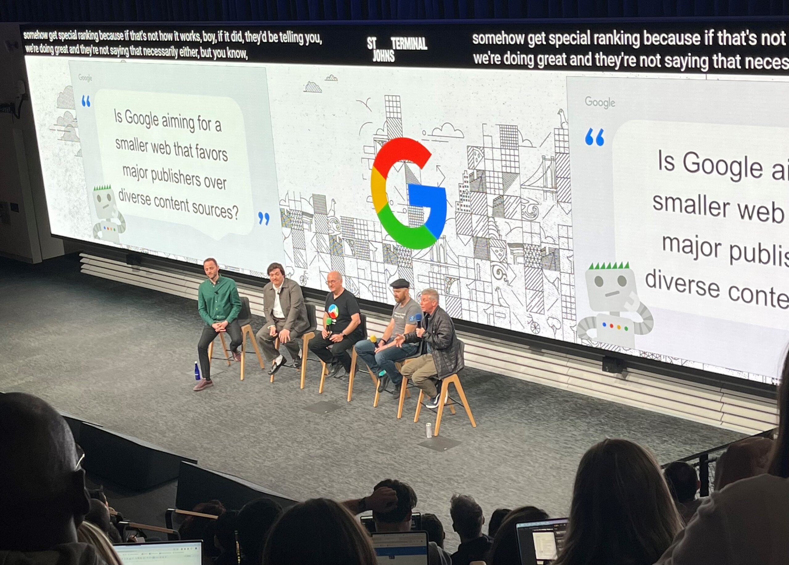 Google Search Live Nyc Panel March 20 2025
