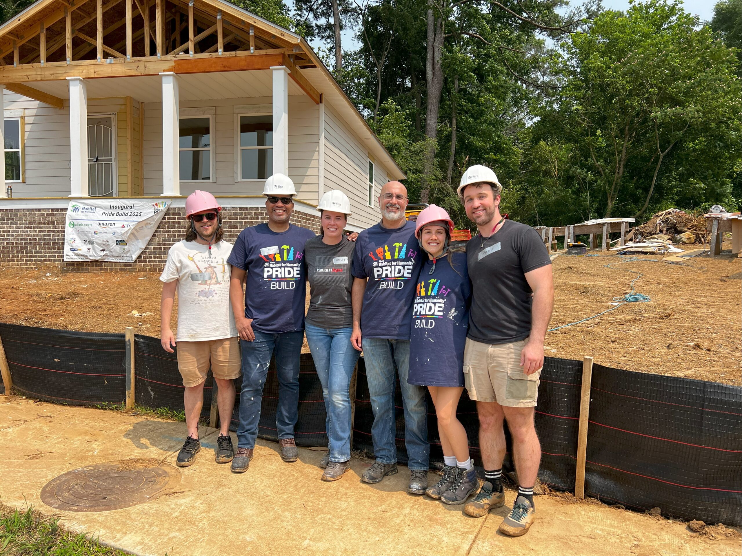 PRFT colleagues volunteer with ATL Habitat for Humanity