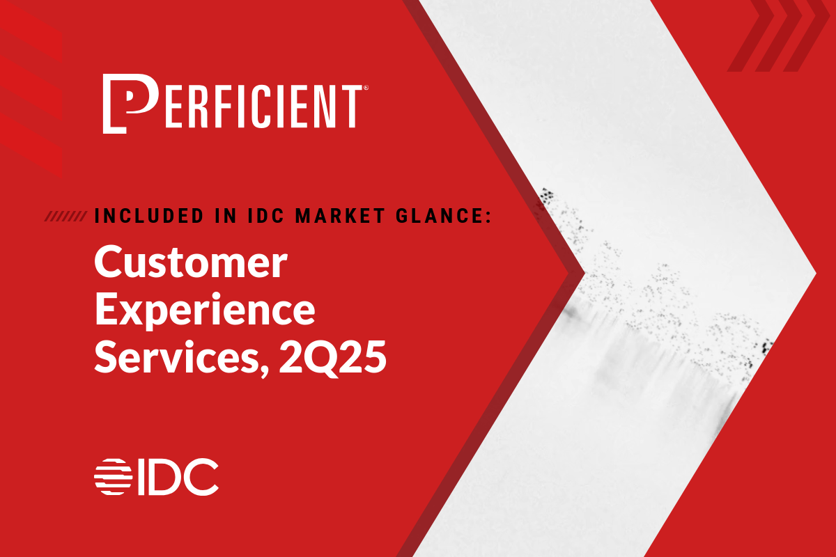 2025 Idc Customer Experience image with IDC logo..it is red and white