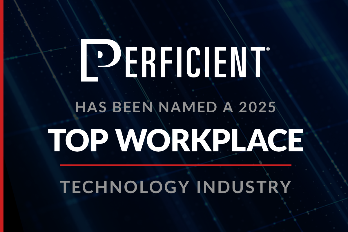 Perficient has been named a 2025 Top Workplace in the technology industry