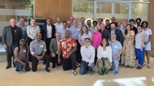 Perficient colleagues at the Dallas Town Hall Event