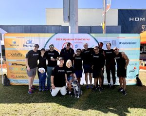 Group of Perficient colleagues at OneOC Community Cup Event