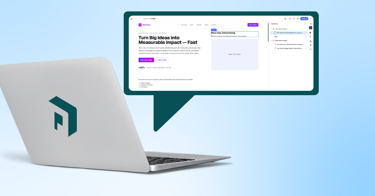 Headless Page Based Authoring In Adobe Universal Editor