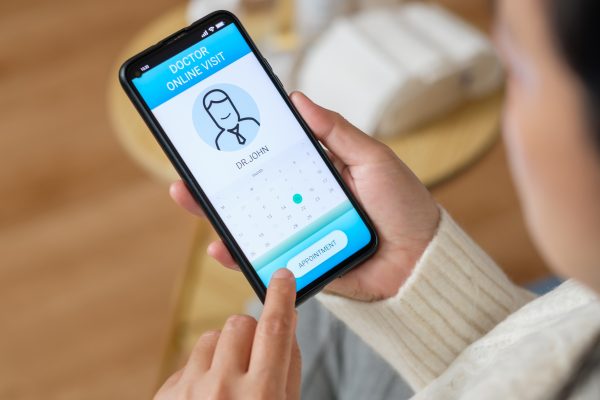 Appointment Consulting Doctor Visit On Mobile App (1)