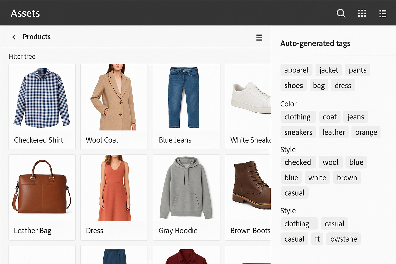 Adobe sensei tagging