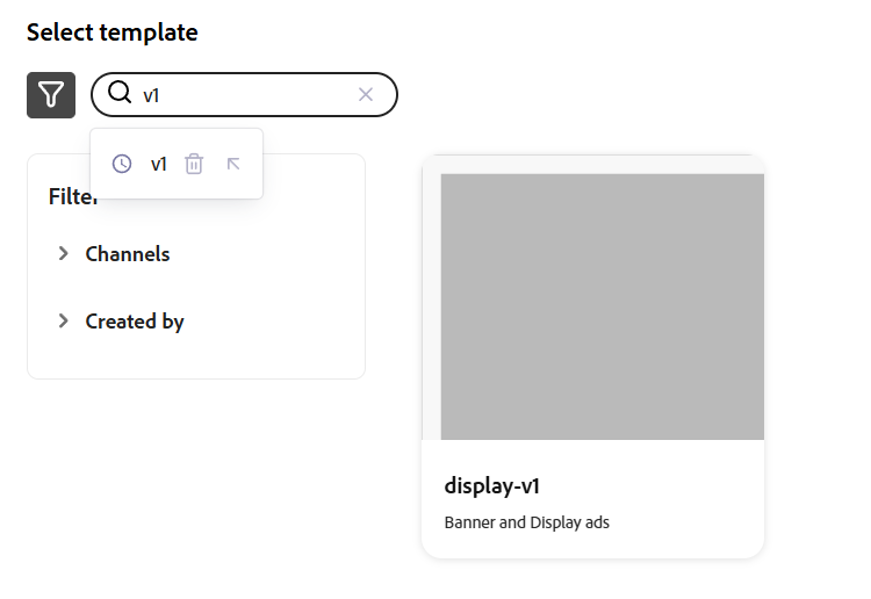 Find Templates Via Search In Genstudio