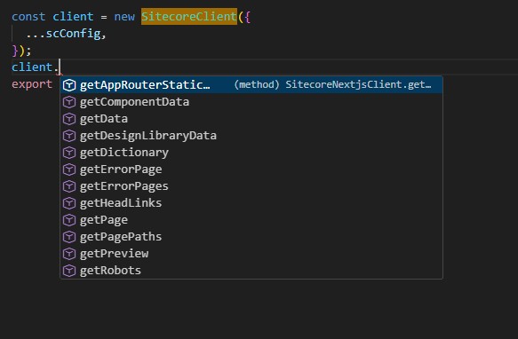 Sitecoreclientmethods